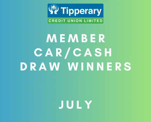July Car/Cash Draw Winners